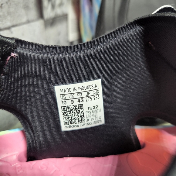 Adidas By Stella McCartney Multicolor Hika Sandals Size 10 - Picture 10 of 11